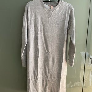 Forever 21 sweatshirt dress in grey size S